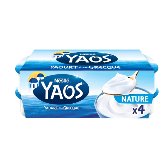 Yaourts Nature À La Grecque Nature YAOS