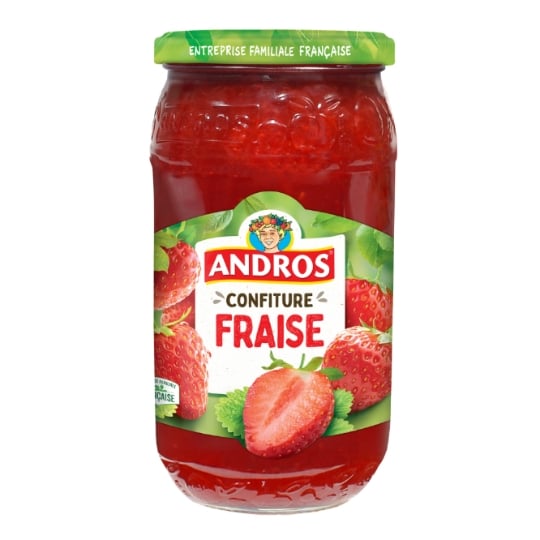 Confiture fraise ANDROS