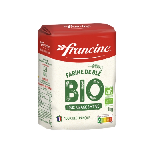 Farine De Blé T55 Bio FRANCINE