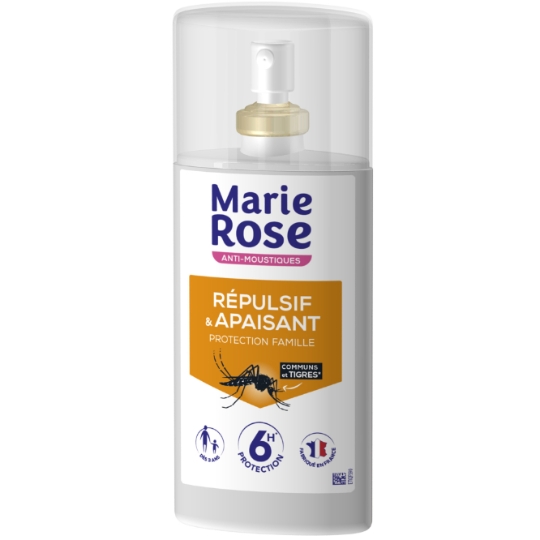 Anti-moustiques Aérosol Répulsif et Apaisant Protection 6h MARIE ROSE