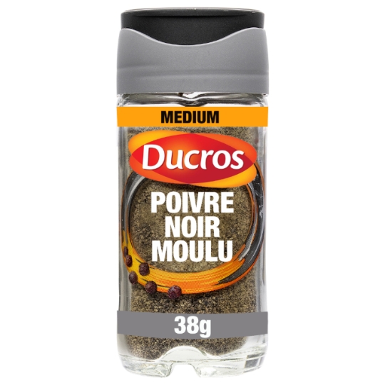 Poivre Noir Moulu Force 8 DUCROS