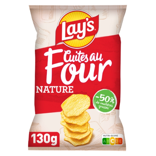 Chips Nature Cuites au Four LAY'S