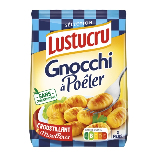 Pâtes Fraîches Gnocchi À Poêler LUSTUCRU