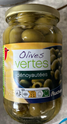 olives vertes dénoyautées
