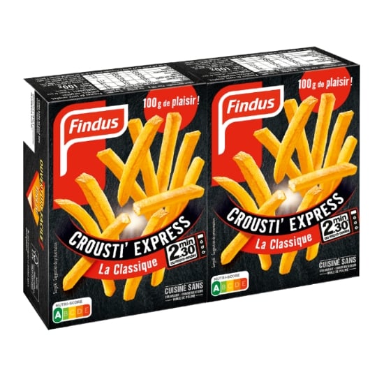 Frites crousti express la classique FINDUS