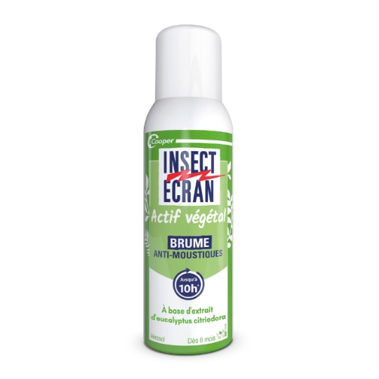 Anti-moustiques Spray Bébé dès 6 Mois Zones Infestées et Tropicales Efficacité 8h INSECT ECRAN INSECT ECRAN