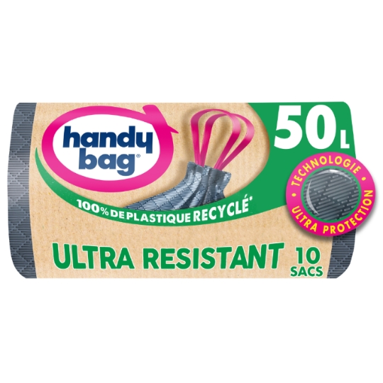 Sac poubelle ultra-résistant 50L HANDY BAG