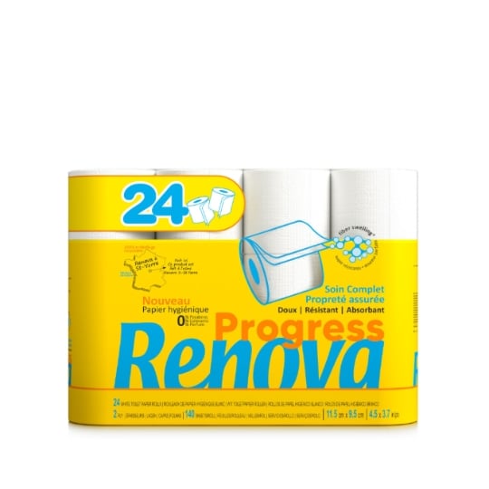 Papier toilette progress RENOVA