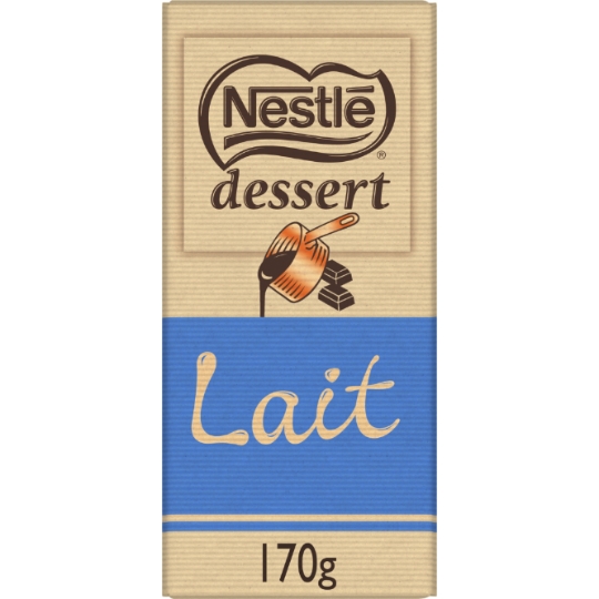 Tablette de Chocolat Lait Dessert NESTLE