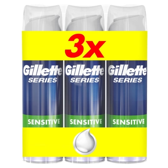 Mousse À Raser  Pour Homme Series Peaux Sensibles GILLETTE