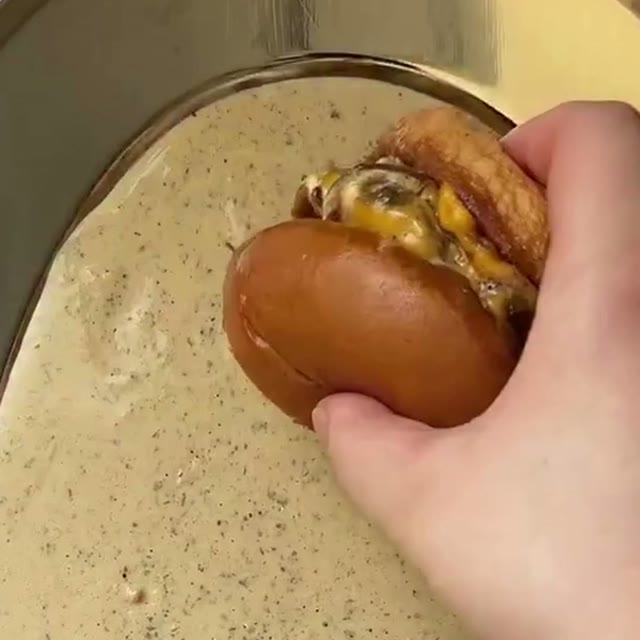 Cheeseburger ail-parmesan
