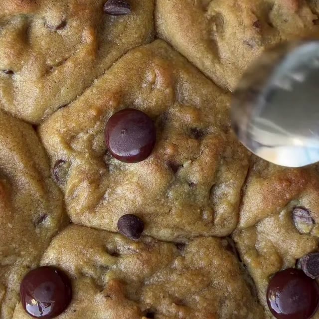 Cookie géant à la cuillère