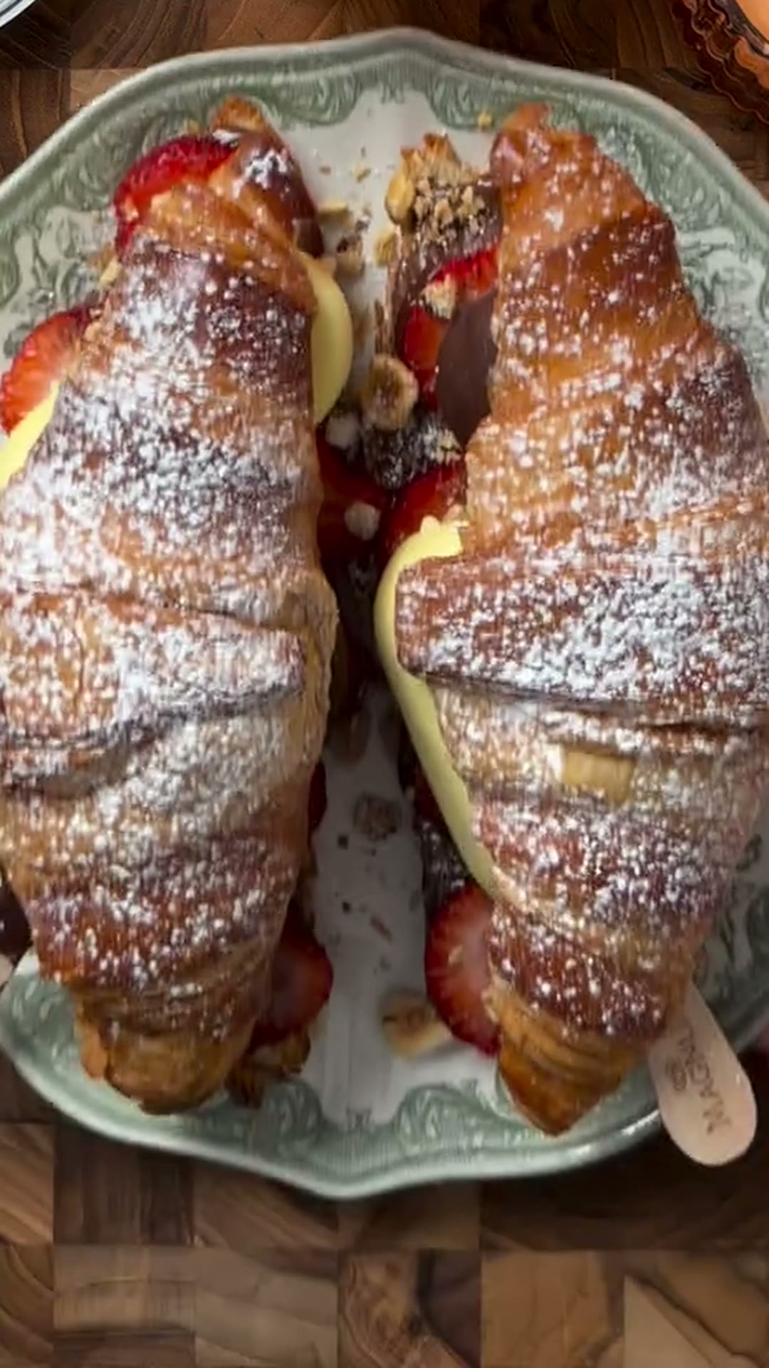 Croissants glacés