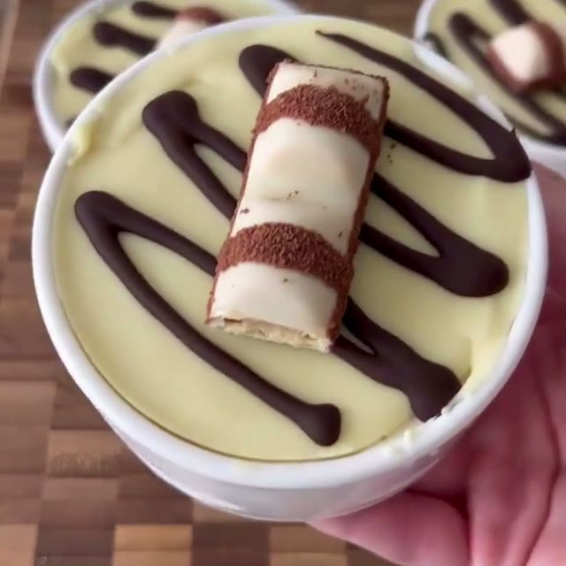 Glace Kinder Bueno maison