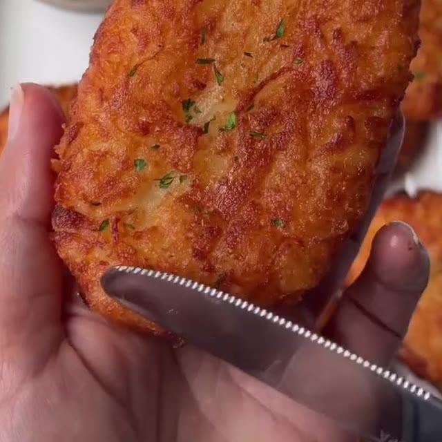 Hashbrowns au cheddar